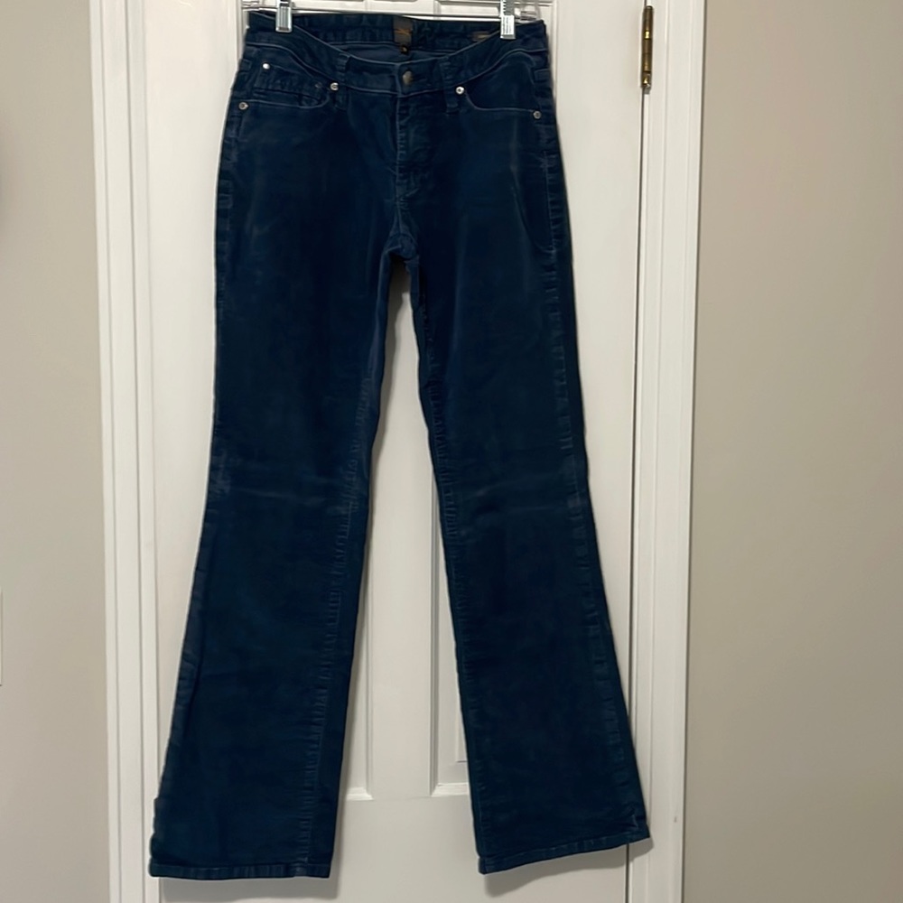 Beautiful blue - Jag corduroy pants.  Size 8.  30” length.